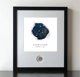 Capricorn Zodiac Constellation CoinArt