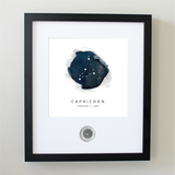 Capricorn Zodiac Constellation CoinArt