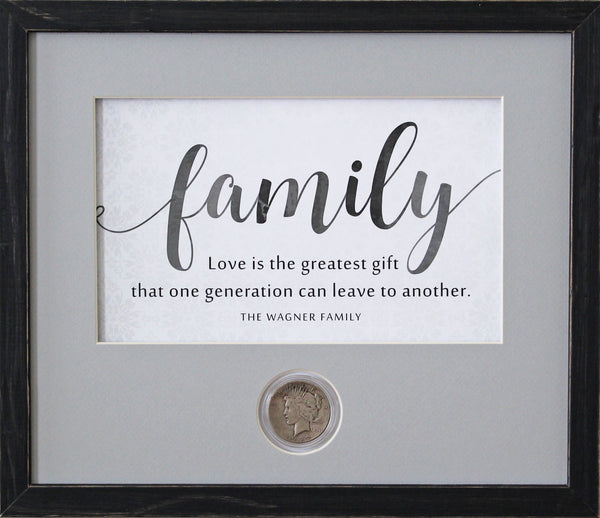 Family CoinArt / Color Choices