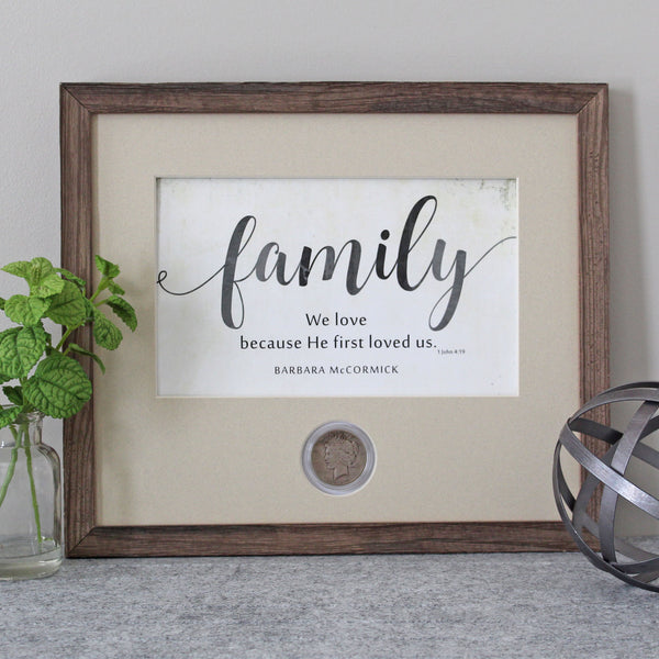 Family CoinArt / Color Choices