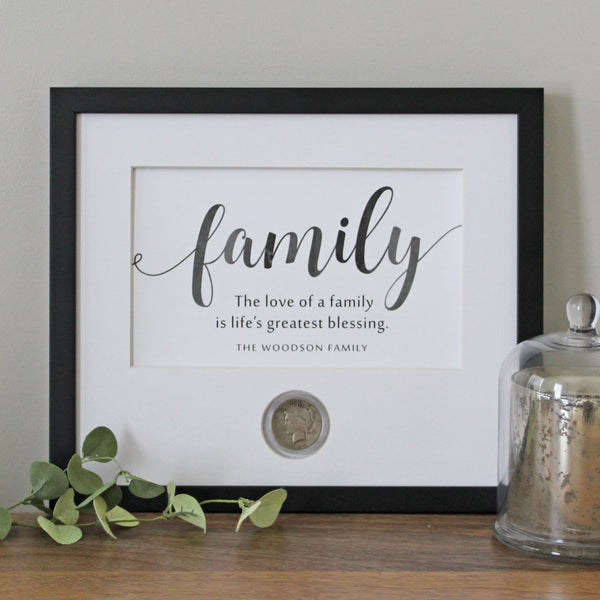 Family CoinArt / Color Choices