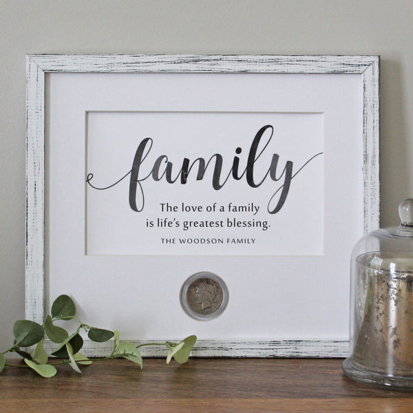 Family CoinArt / Color Choices