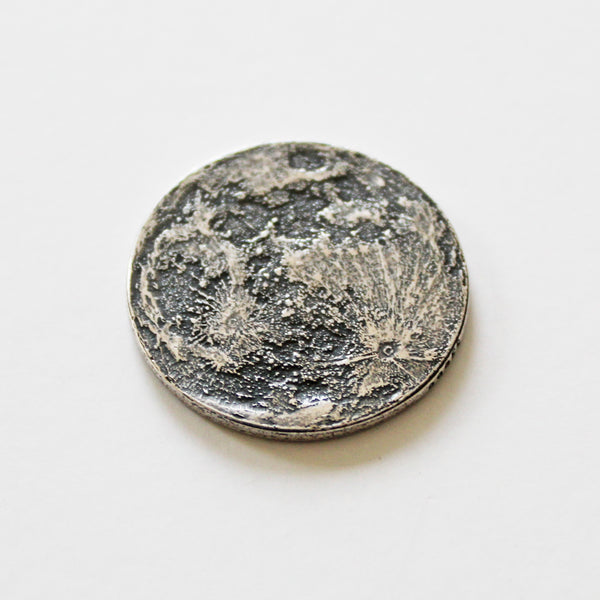 Full Moon Silver Coin