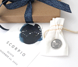 Zodiac Silver Charm and Mini Print