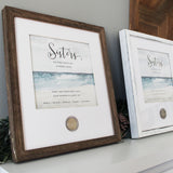 Beach Watercolor CoinArt