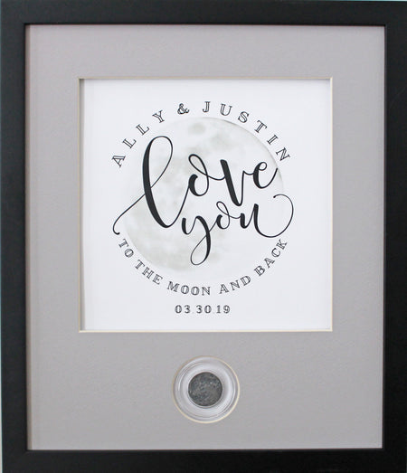 IT ALL BEGAN Wedding CoinArt