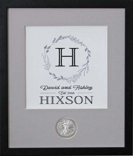 IT ALL BEGAN Wedding CoinArt