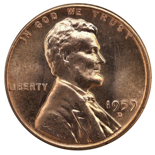 1959 / Lincoln Memorial BU Penny