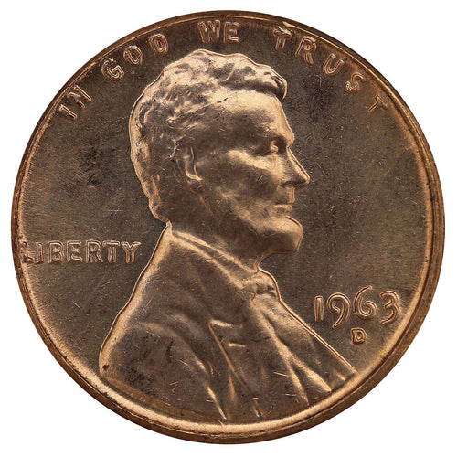 1963 / Lincoln Memorial BU Penny