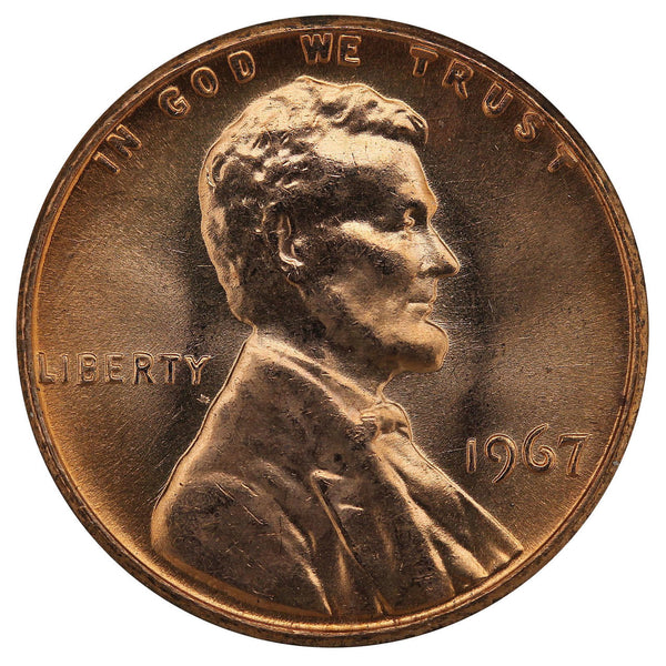 1967 / Lincoln Memorial BU Penny