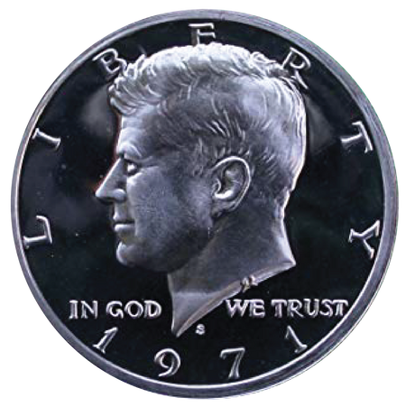 2003 / Kennedy Half Dollar Deep Cameo Silver Proof