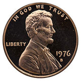 1976 / Lincoln Memorial Penny Cameo Proof