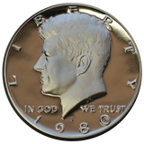 1980 / Kennedy Half Dollar Gem Proof