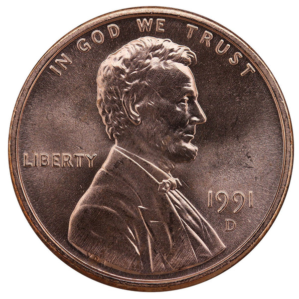 1991 / Lincoln Memorial BU Penny