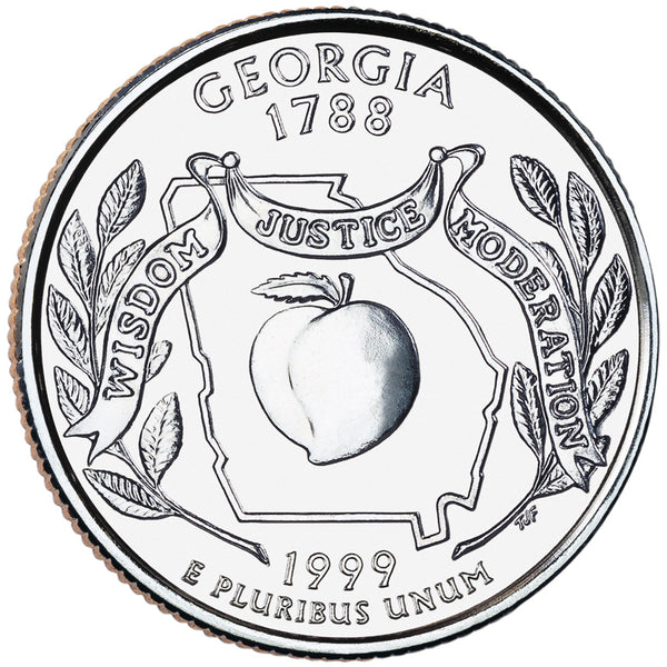 1999 / State Quarter BU / Georgia