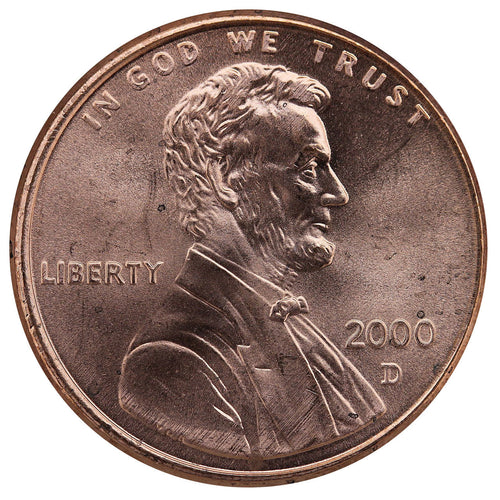 2000 / Lincoln Memorial BU Penny