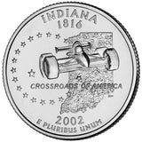 2002 / State Quarter BU / Indiana