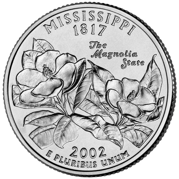 2002 / State Quarter BU / Mississippi