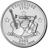 2002 / State Quarter BU / Tennessee