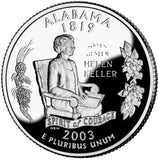 2003 / State Quarter Gem Proof / Alabama