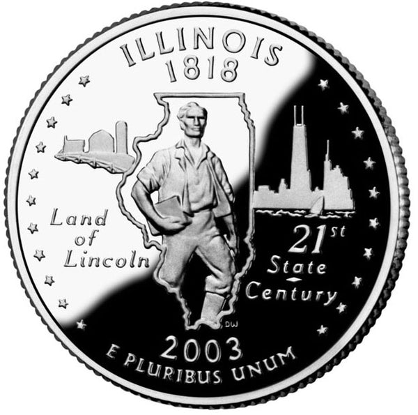 2003 / State Quarter Gem Proof / Illinois