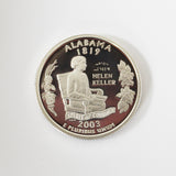 2003 / State Quarter Silver Proof / Alabama