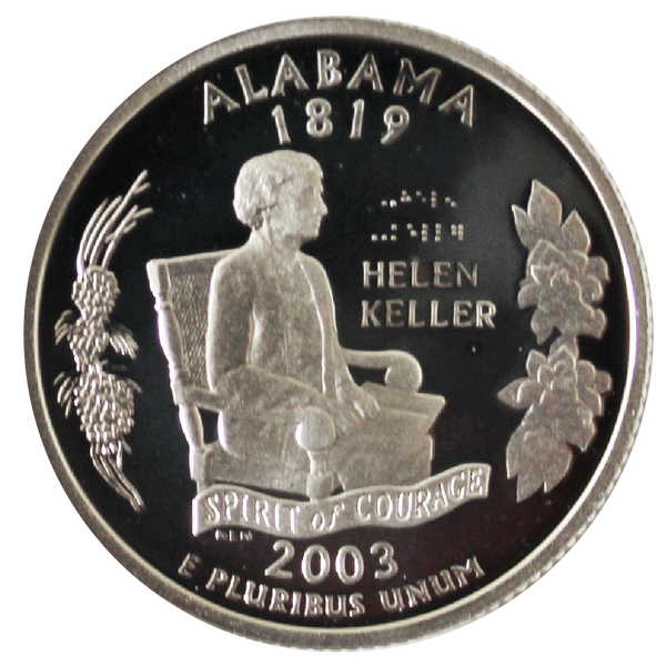 2003 / State Quarter Silver Proof / Alabama