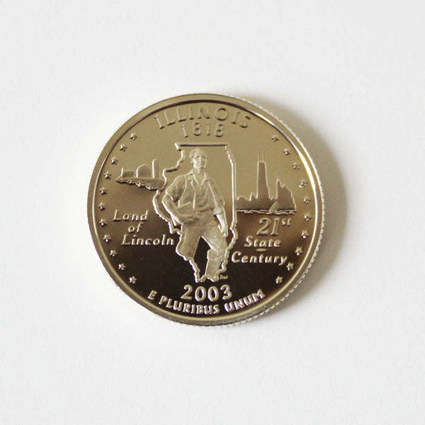 2003 / State Quarter Silver Proof / Illinois