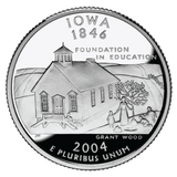 2004 / State Quarter Gem Proof / Iowa