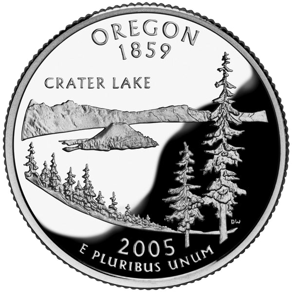 2005 / State Quarter Gem Proof / Oregon
