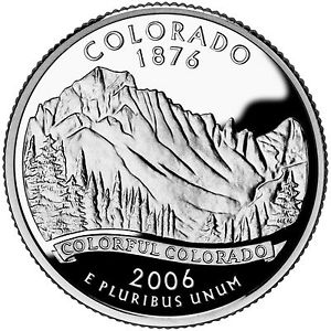 2006 / State Quarter Gem Proof / Colorado