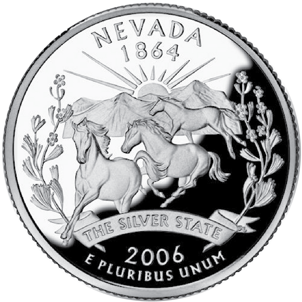 2006 / State Quarter Gem Proof / Nevada