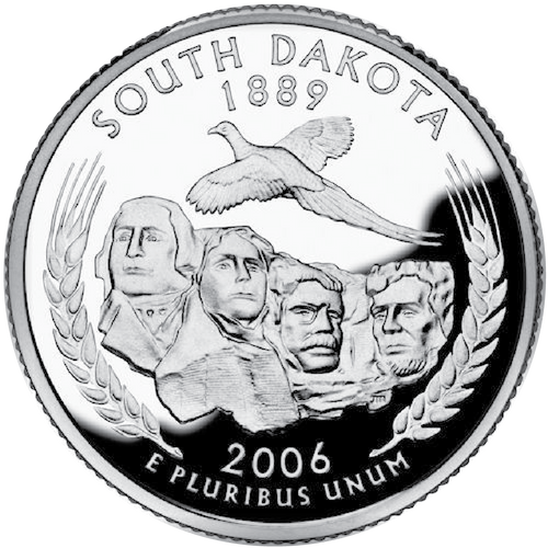 2006 / State Quarter Gem Proof / South Dakota