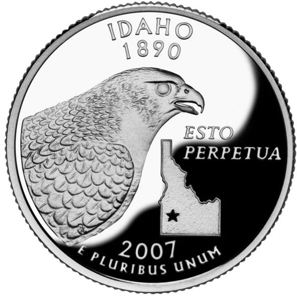 2007 / State Quarter Gem Proof / Idaho