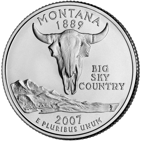2007 / State Quarter BU / Montana
