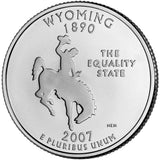 2007 / State Quarter BU / Wyoming