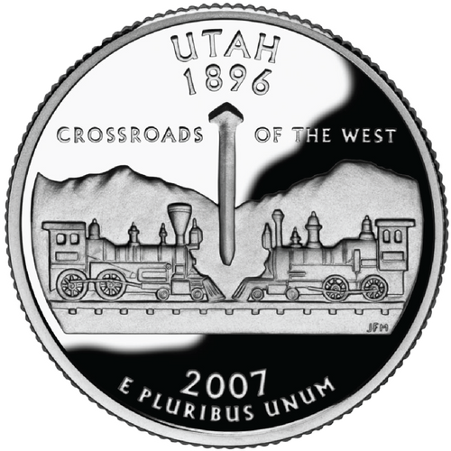 2007 / State Quarter Gem Proof / Utah