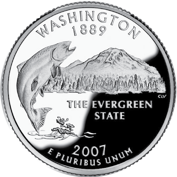2007 / State Quarter Gem Proof / Washington