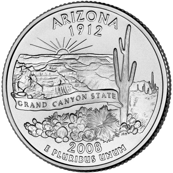 2008 / State Quarter BU / Arizona