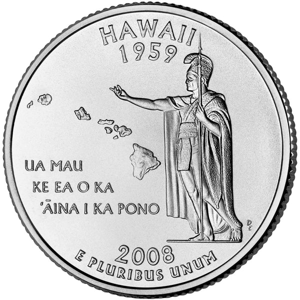 2008 / State Quarter BU / Hawaii