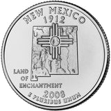 2008 / State Quarter BU / New Mexico