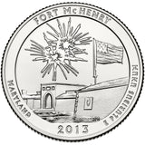 2013 / America the Beautiful Quarter BU / Fort McHenry National Monument and Historic Shrine
