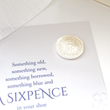 British 2022 Silver Sixpence with Gift Box