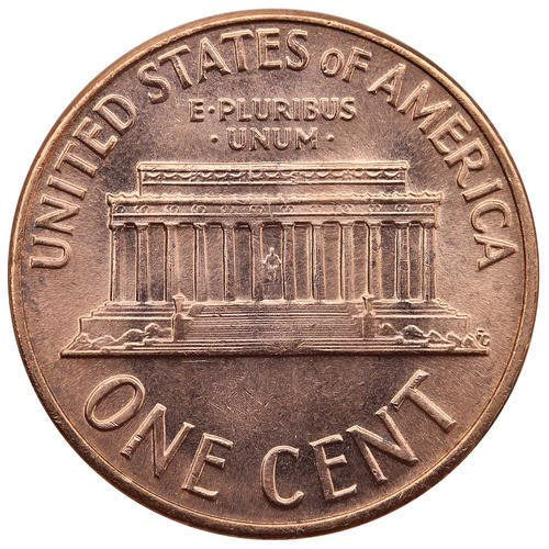 1976 / Lincoln Memorial Penny Cameo Proof
