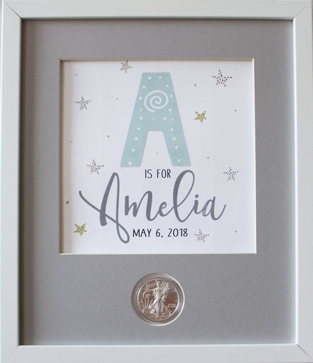 Love You to the Moon and Back CoinArt / Color Choices