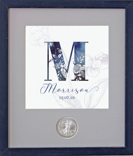 Traditional Monogram CoinArt / Color Choices